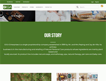 Tablet Screenshot of giga.com.ph